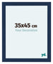 Como MDF Photo Frame 35x45cm Dark Blue Swept Front Size | Yourdecoration.com