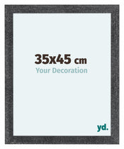 Como MDF Photo Frame 35x45cm Gray Swept Front Size | Yourdecoration.com