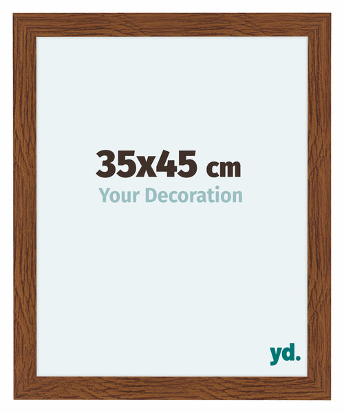 Como MDF Photo Frame 35x45cm Oak Rustic Front Size | Yourdecoration.com