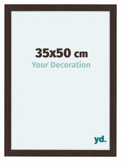 Como MDF Photo Frame 35x50cm Oak Dark Front Size | Yourdecoration.com