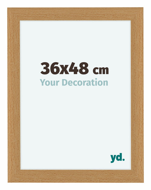 Como MDF Photo Frame 36x48cm Beech Front Size | Yourdecoration.com