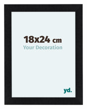 Como MDF Photo Frame 36x48cm Black Matte Front Size | Yourdecoration.com