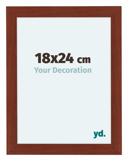 Como MDF Photo Frame 36x48cm Cherry Front Size | Yourdecoration.com