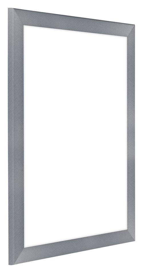 Como MDF Photo Frame 36x49cm Aluminium Brushed Front Oblique | Yourdecoration.com