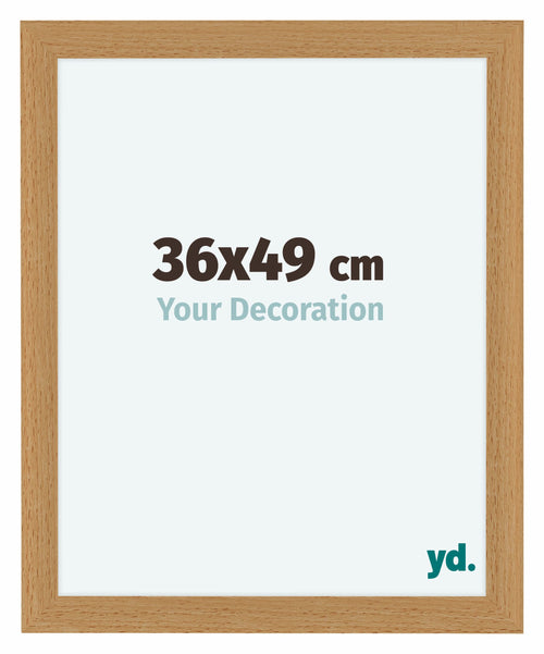 Como MDF Photo Frame 36x49cm Beech Front Size | Yourdecoration.com