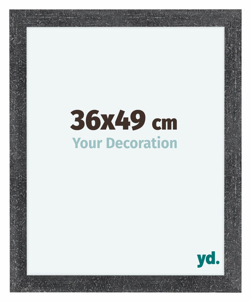 Como MDF Photo Frame 36x49cm Gray Swept Front Size | Yourdecoration.com