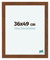 Como MDF Photo Frame 36x49cm Oak Rustic Front Size | Yourdecoration.com