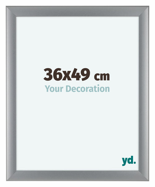 Como MDF Photo Frame 36x49cm Silver Matte Front Size | Yourdecoration.com