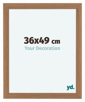 Como MDF Photo Frame 36x49cm Walnutt Light Front Size | Yourdecoration.com