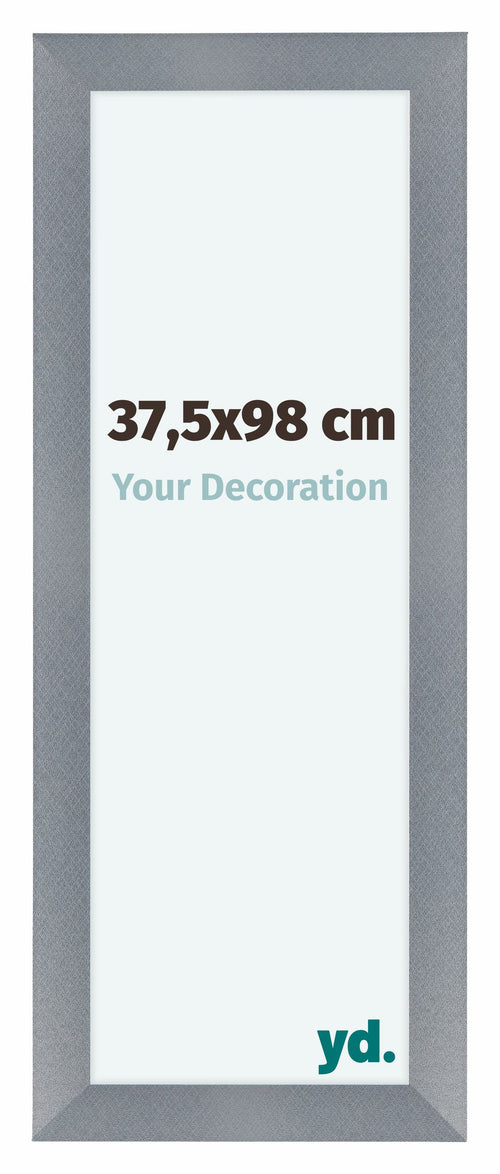 Como MDF Photo Frame 37 5x98cm Aluminum Brushed Front Size | Yourdecoration.com