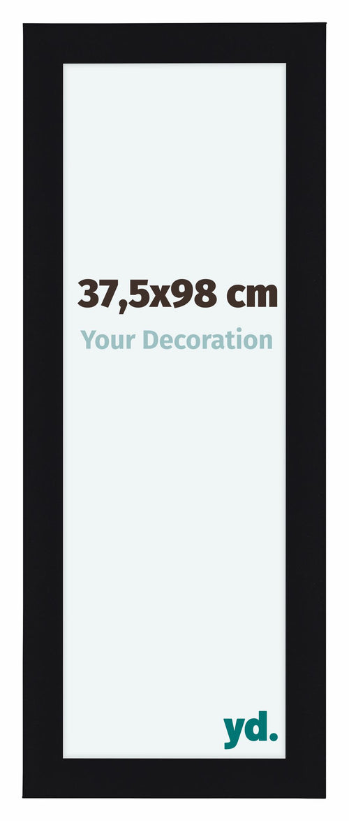 Como MDF Photo Frame 37 5x98cm Black High Gloss Front Size | Yourdecoration.com