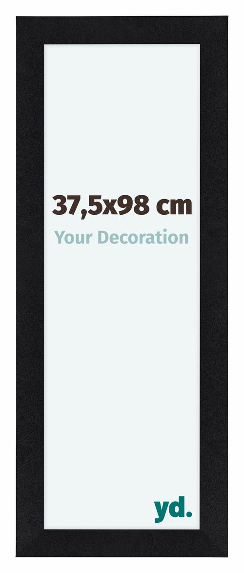 Como MDF Photo Frame 37 5x98cm Black Matte Front Size | Yourdecoration.com