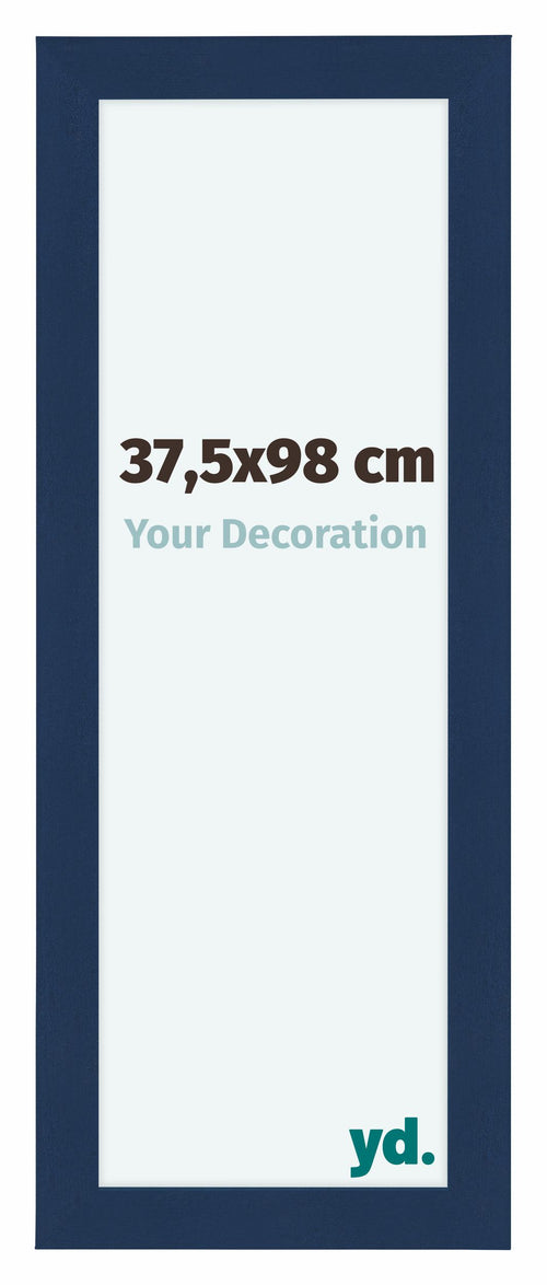 Como MDF Photo Frame 37 5x98cm Dark Blue Swept Front Size | Yourdecoration.com