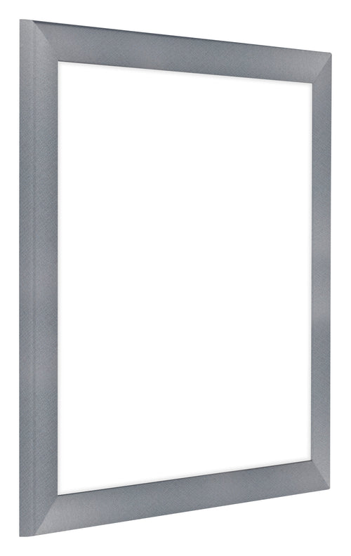 Como MDF Photo Frame 40x40cm Aluminium Brushed Front Oblique | Yourdecoration.com