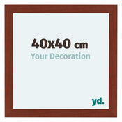 Como MDF Photo Frame 40x40cm Cherry Front Size | Yourdecoration.com