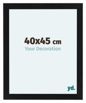 Como MDF Photo Frame 40x45cm Black Matte Front Size | Yourdecoration.com