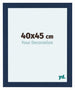 Como MDF Photo Frame 40x45cm Dark Blue Swept Front Size | Yourdecoration.com