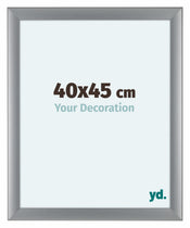 Como MDF Photo Frame 40x45cm Silver Matte Front Size | Yourdecoration.com