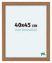 Como MDF Photo Frame 40x45cm Walnut Light Front Size | Yourdecoration.com