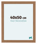 Como MDF Photo Frame 40x50cm Walnut Light Front Size | Yourdecoration.com