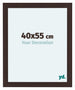 Como MDF Photo Frame 40x55cm Oak Dark Front Size | Yourdecoration.com