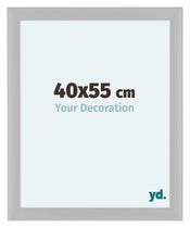 Como MDF Photo Frame 40x55cm White Woodgrain Front Size | Yourdecoration.com