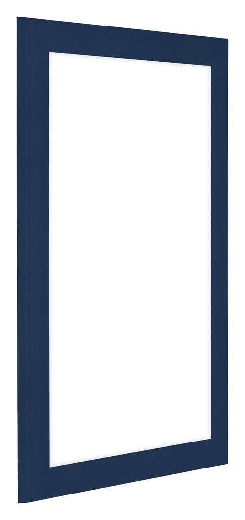 Como MDF Photo Frame 40x60cm Dark Blue Swept Front Oblique | Yourdecoration.com