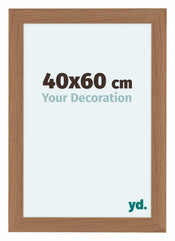 Como MDF Photo Frame 40x60cm Walnut Light Front Size | Yourdecoration.com