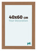 Como MDF Photo Frame 40x60cm Walnut Light Front Size | Yourdecoration.com