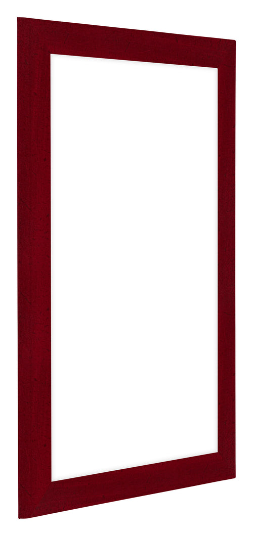 Como MDF Photo Frame 40x60cm Wine Red Swept Front Oblique | Yourdecoration.com