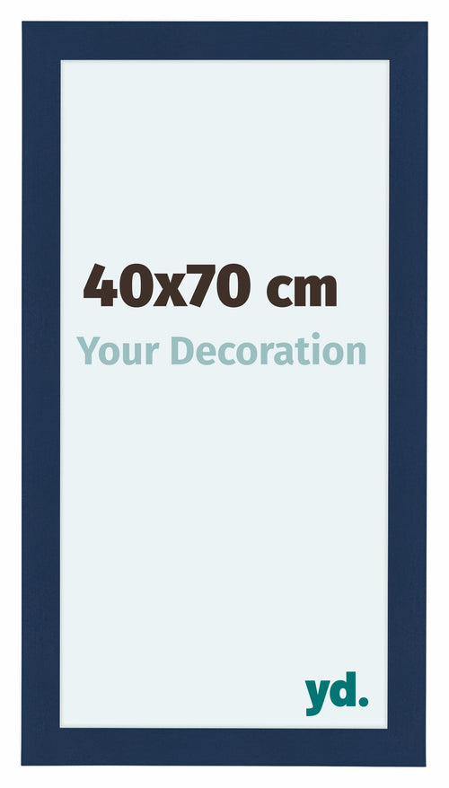 Como MDF Photo Frame 40x70cm Dark Blue Swept Front Size | Yourdecoration.com