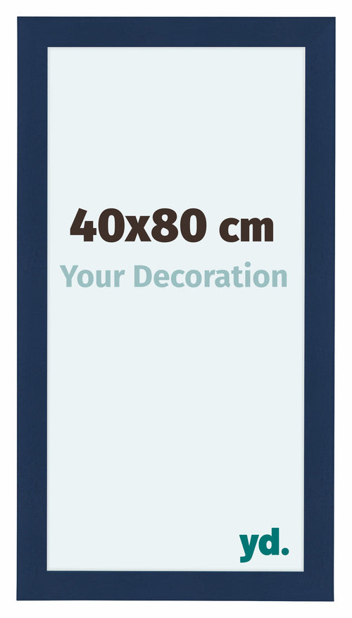 Como MDF Photo Frame 40x80cm Dark Blue Swept Front Size | Yourdecoration.com