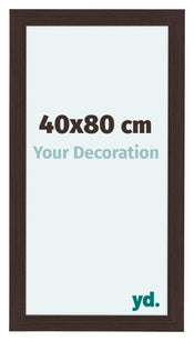 Como MDF Photo Frame 40x80cm Oak Dark Front Size | Yourdecoration.com