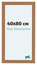 Como MDF Photo Frame 40x80cm Walnut Light Front Size | Yourdecoration.com