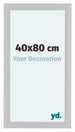 Como MDF Photo Frame 40x80cm White High Gloss Front Size | Yourdecoration.com