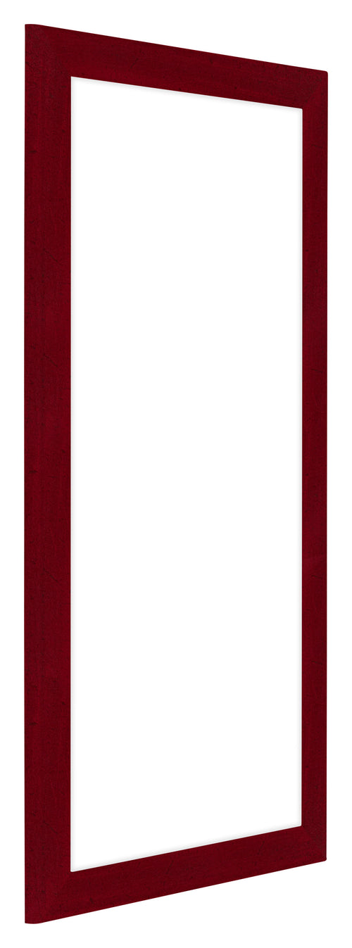 Como MDF Photo Frame 40x80cm Wine Red Swept Front Oblique | Yourdecoration.com