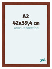 Como MDF Photo Frame 42x59 4cm A2 Cherry Front Size | Yourdecoration.com