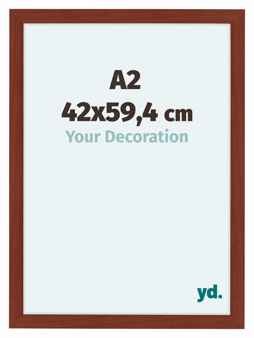 Como MDF Photo Frame 42x59 4cm A2 Cherry Front Size | Yourdecoration.com