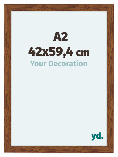 Como MDF Photo Frame 42x59 4cm A2 Oak Rustiek Front Size | Yourdecoration.com