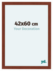 Como MDF Photo Frame 42x60cm Cherry Front Size | Yourdecoration.com