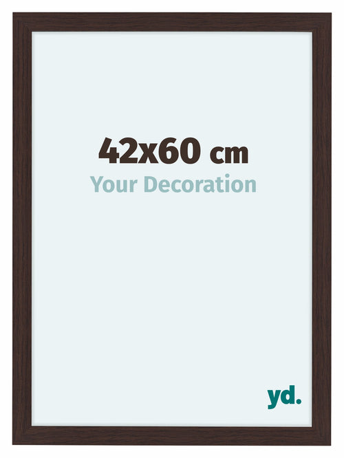 Como MDF Photo Frame 42x60cm Oak Dark Front Size | Yourdecoration.com