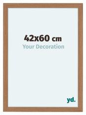 Como MDF Photo Frame 42x60cm Walnut Light Front Size | Yourdecoration.com