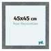 Como MDF Photo Frame 45x45cm Iron Swept Front Size | Yourdecoration.com