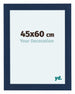 Como MDF Photo Frame 45x60cm Dark Blue Swept Front Size | Yourdecoration.com