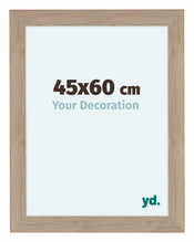 Como MDF Photo Frame 45x60cm Oak Light Front Size | Yourdecoration.com