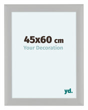 Como MDF Photo Frame 45x60cm White Woodgrain Front Size | Yourdecoration.com