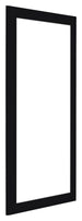 Como MDF Photo Frame 45x80cm Black High Gloss Front Oblique | Yourdecoration.com