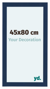 Como MDF Photo Frame 45x80cm Dark Blue Swept Front Size | Yourdecoration.com