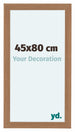 Como MDF Photo Frame 45x80cm Walnut Light Front Size | Yourdecoration.com