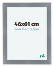 Como MDF Photo Frame 46x61cm Aluminium Brushed Front Size | Yourdecoration.com